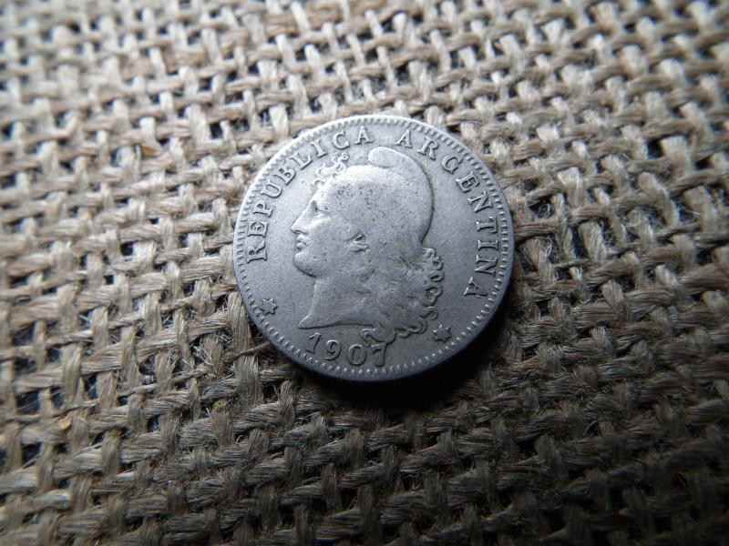 Argentína 20 centavos, 1907