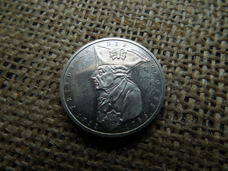 Németország, 5 márka, 1986 F