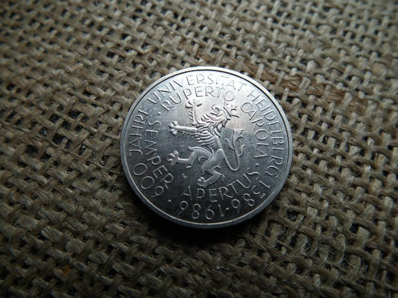 Németország, 5 márka 1986 D