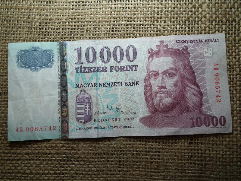 10000 forintos bankjegy, 2003, AB sorozat
