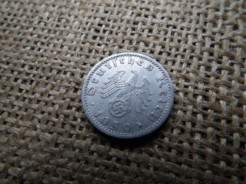 Németország, 50 pfennig, 1939 F