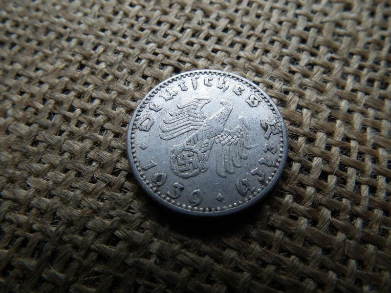 Németország, 50 Pfennig, 1939 E, Birodalmi