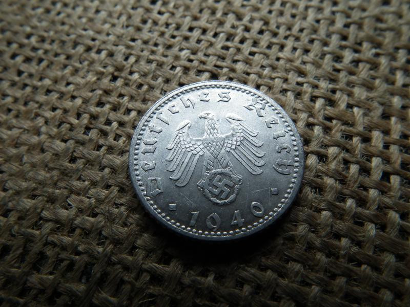 Németország, 50 Pfennig, 1940 D