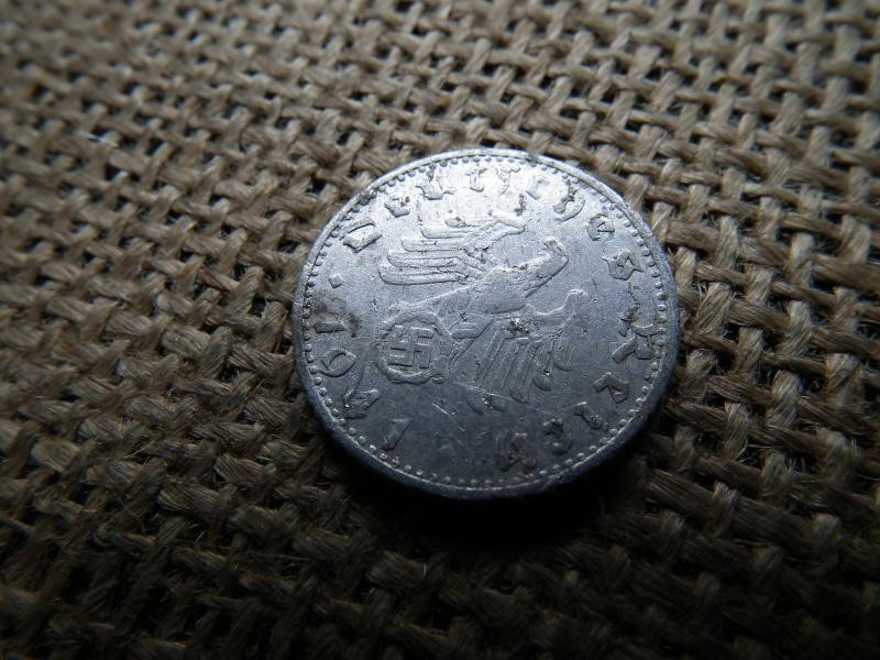 Németország, 50 pfennig, 1941 G, birodalmi érme