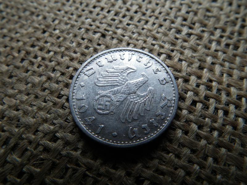 Németország, 50 Pfennig, 1941 B