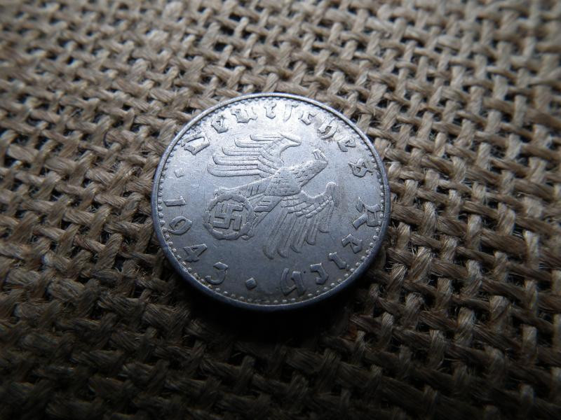 Németország, 50 pfennig, 1943 B