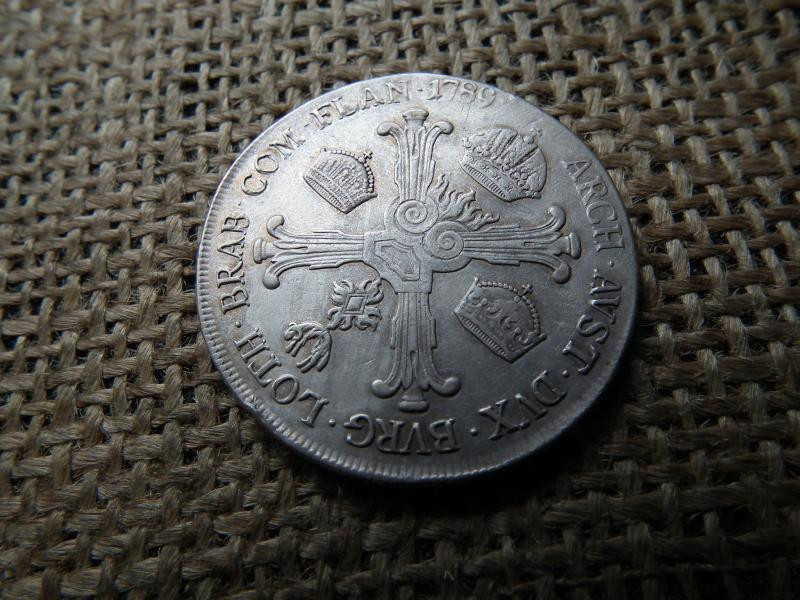 József, ezüst 1/2 tallér, 1789, fülnyom