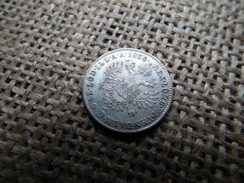 Ferdinánd, 5 krajcár 1838 A, ezüst