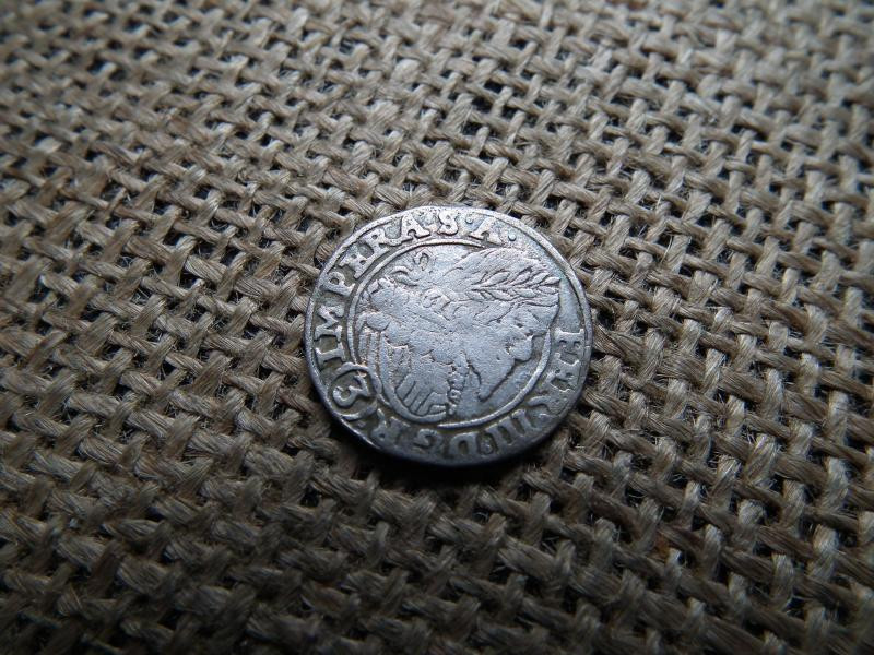 Ferdinánd, ezüst 3 krajcár, 1645, Prága