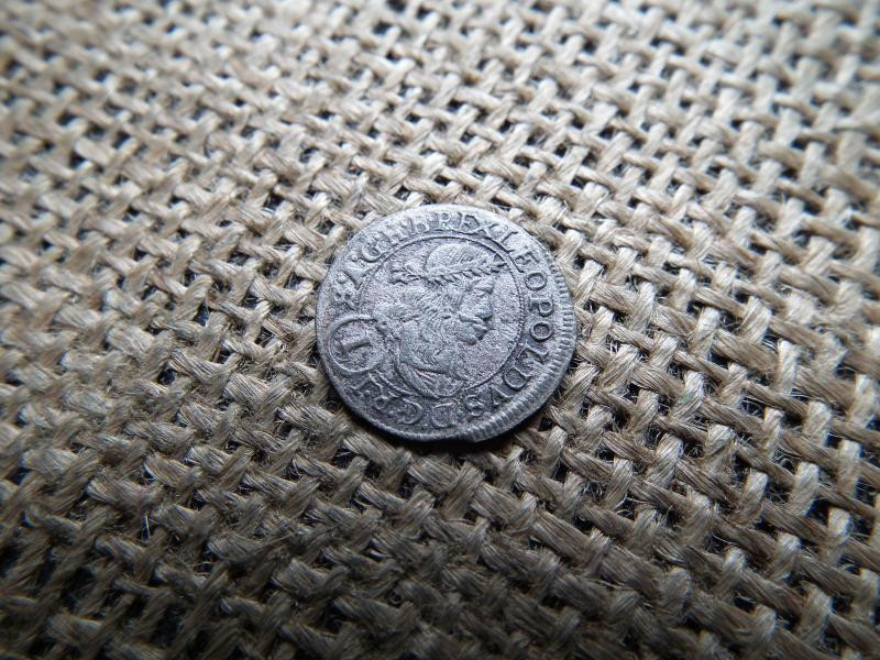 Lipót I. ezüst 1 krajcár, 1674, kreuzer