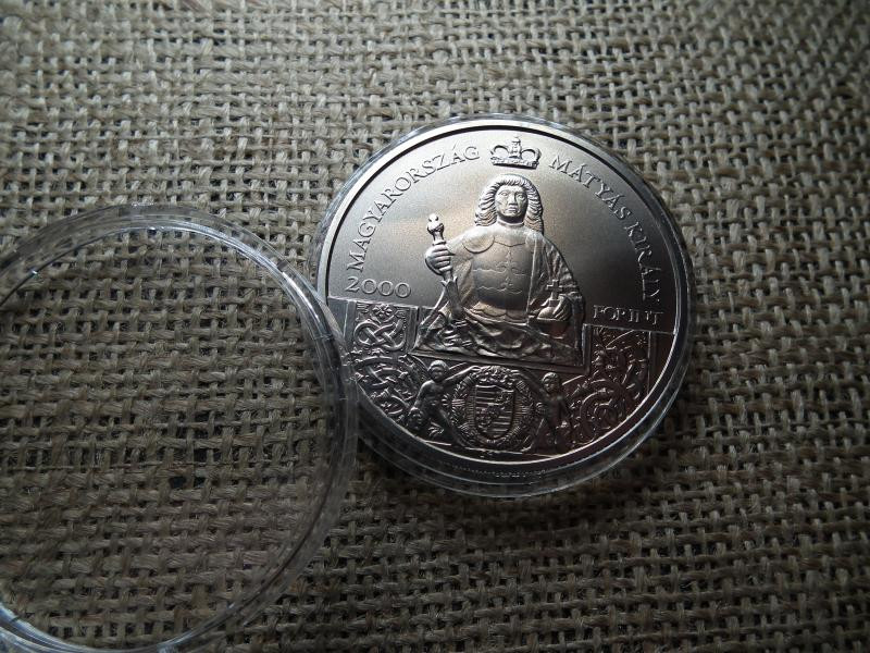 2000 forintos érme, 2018, Mátyás király, BU