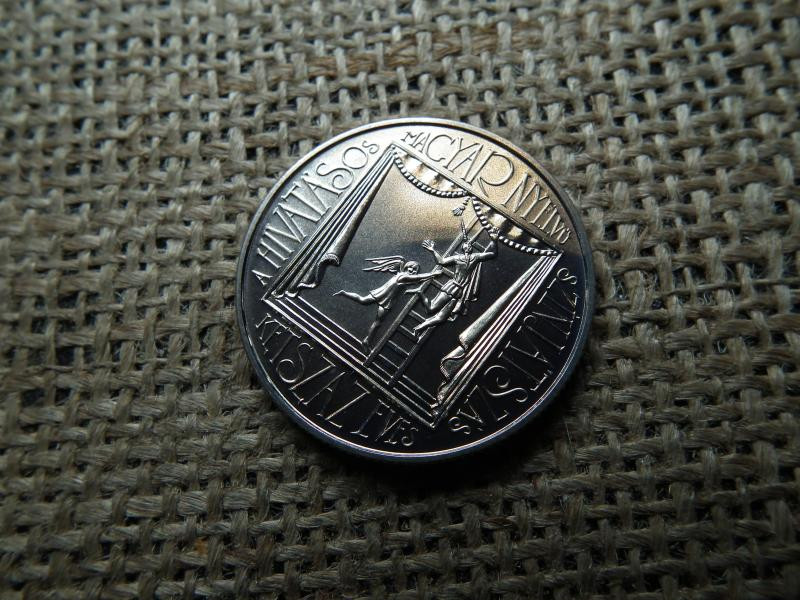 100 forintos érme, 1990, Színjátszás, BU
