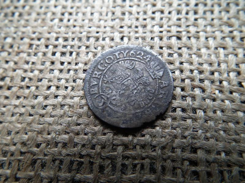 Ferdinánd ezüst 3 krajcár, 1624, kreuzer