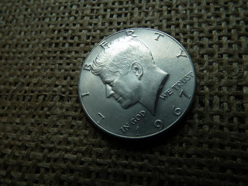 USA 1/2 dollár érme, 1969, ezüst