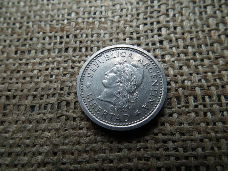 Argentína 1 peso, 1957