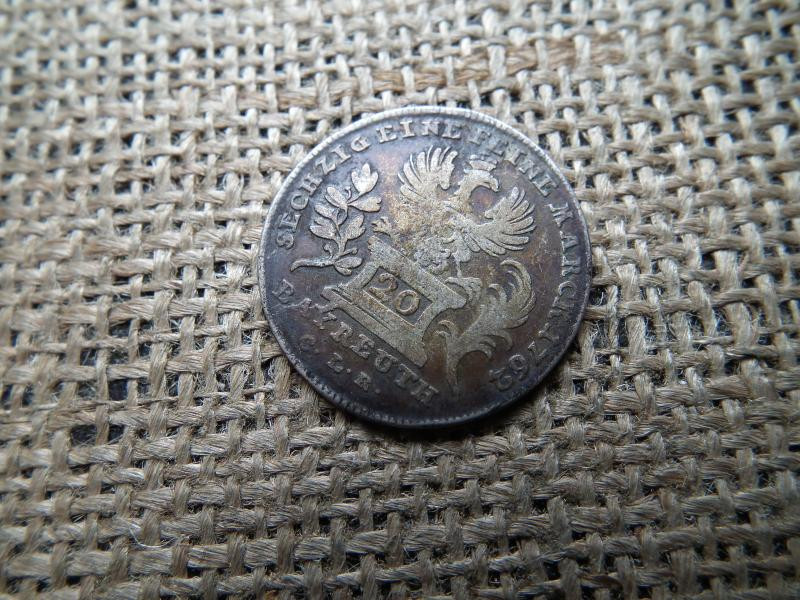 Ezüst 20 krajcár, 1762, Brandenburg-Bayreuth