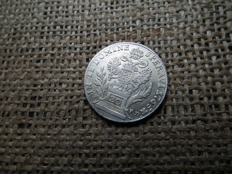 Ferenc, Ezüst 20 Krajcár, 1765, BK SK PD