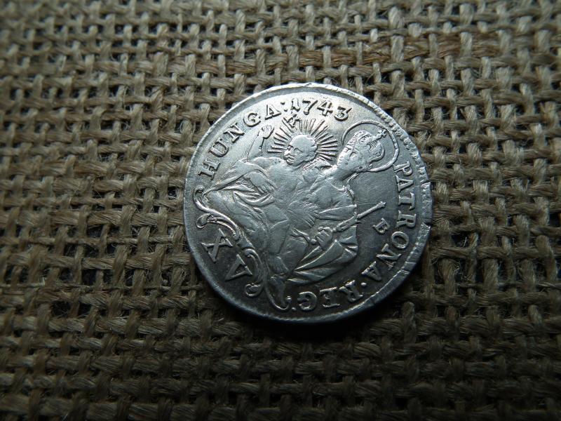 Mária Terézia 15 krajcár, 1743, ezüst