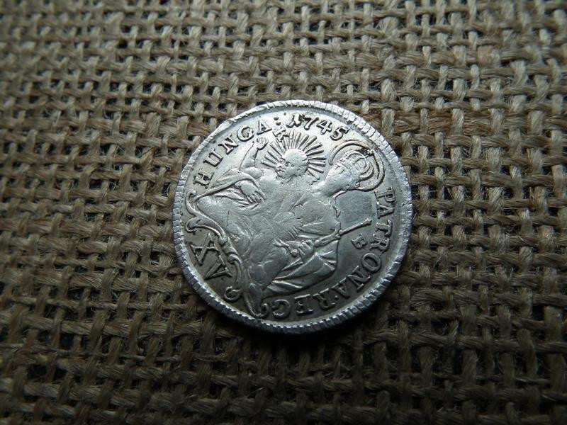 Mária Terézia, 1745, 15 krajcár, ezüst