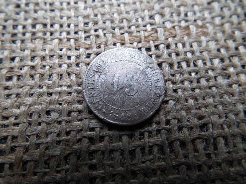 Ezüst 15 centesimi, 1848, San Marco Köztársaság