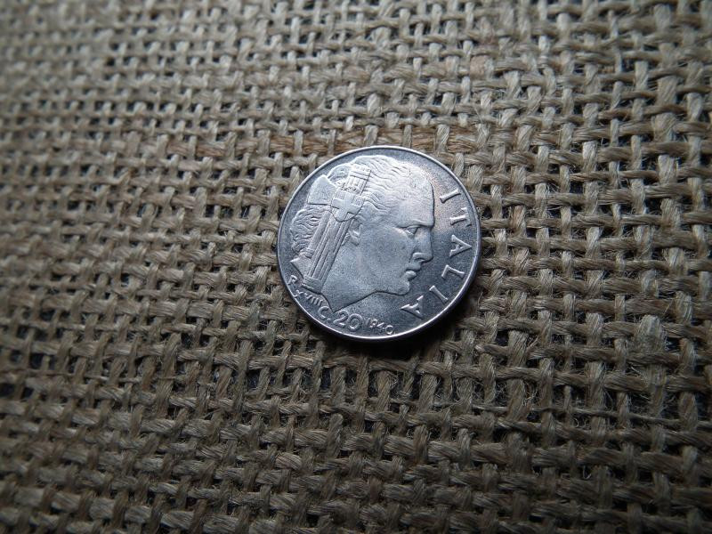 Olaszország 20 centesimi, 1940