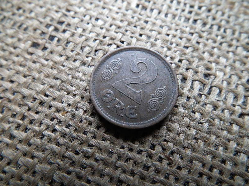 Dánia 2 öre, 1917
