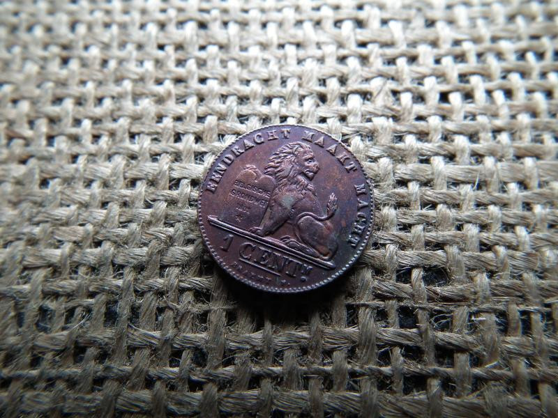 Belgium 1 centime, 1912