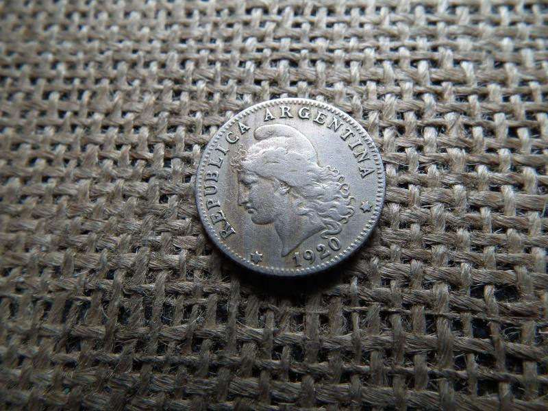 Argentína 20 centavos, 1920