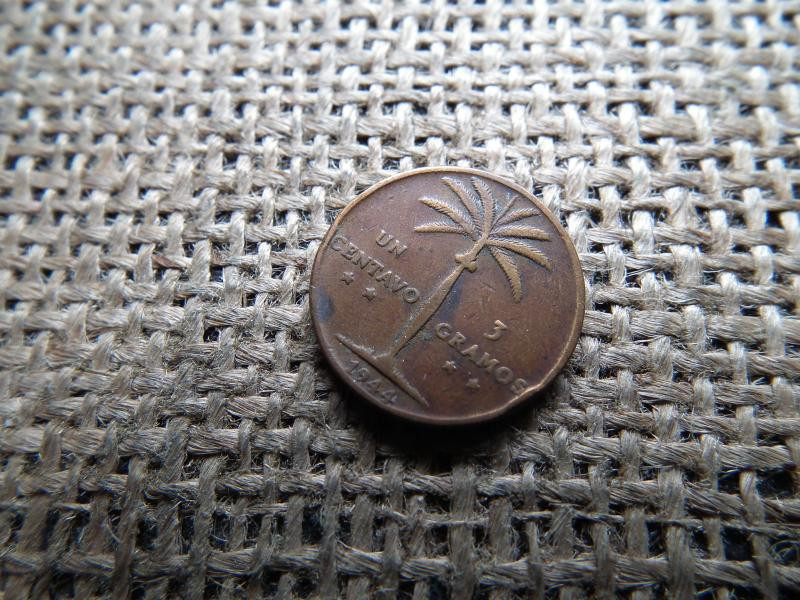 Dominika 1 centavo érme, 1944