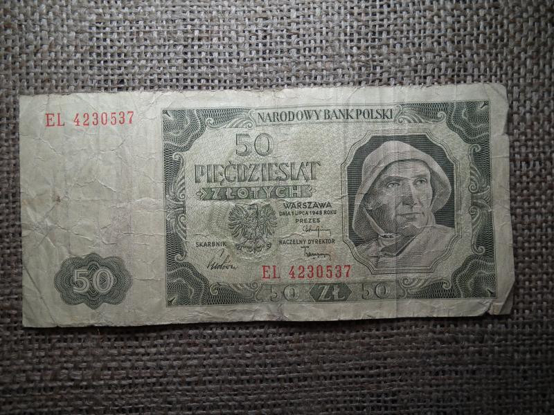 Lengyelország 50 zlotych, 1948