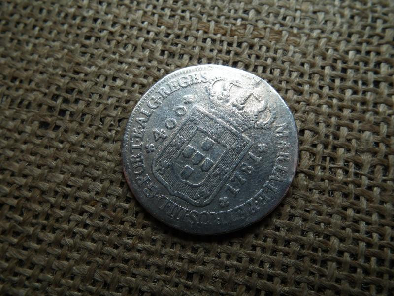Portugália, 400 reis, 1781, Cruzado Novo