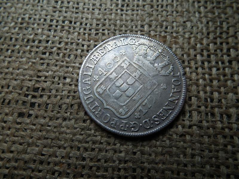 Portugália, 400 reis, 1799, Cruzado Novo, Maria I