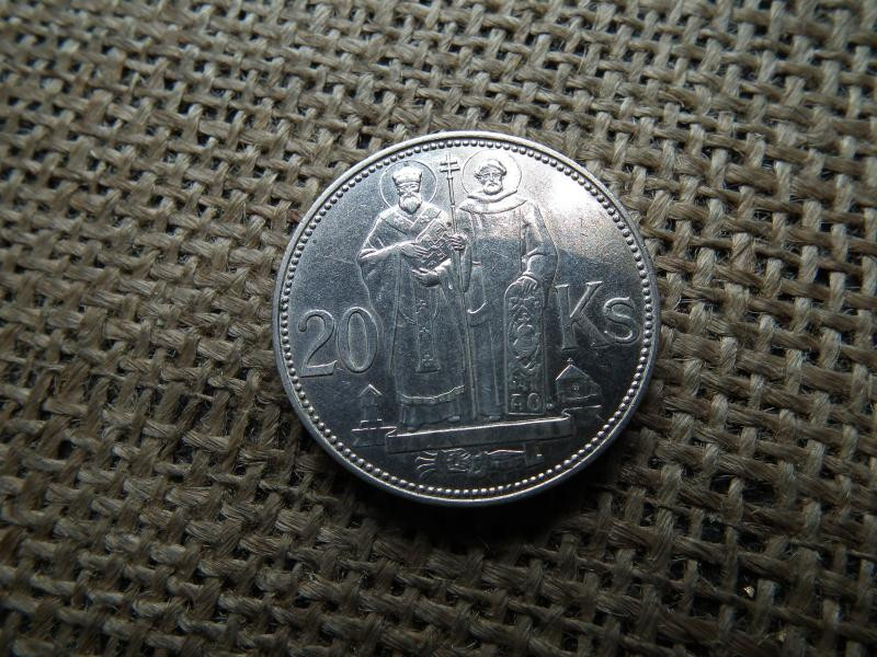 Szlovákia, 20 korun, 1941, ezüst