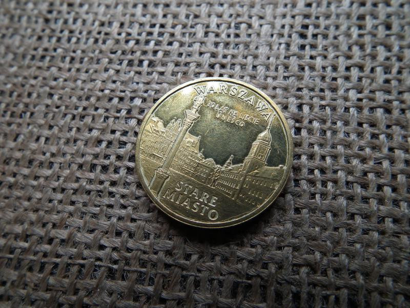 Lengyelország 2 zloty, 2010, Varsó - Óváros