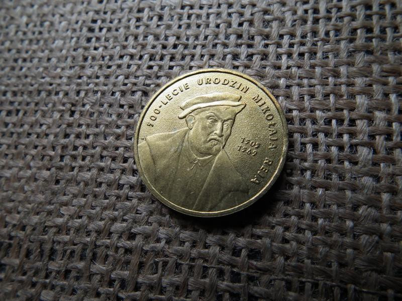 Lengyelország 2 zlotych, 2005, Mikołaj Rej