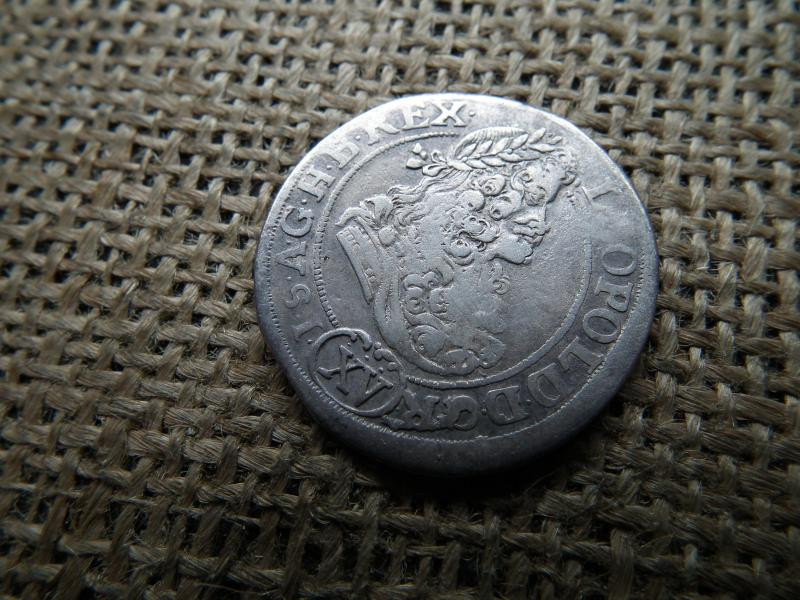 Lipót ezüst 15 krajcár, 1691 KB, XV