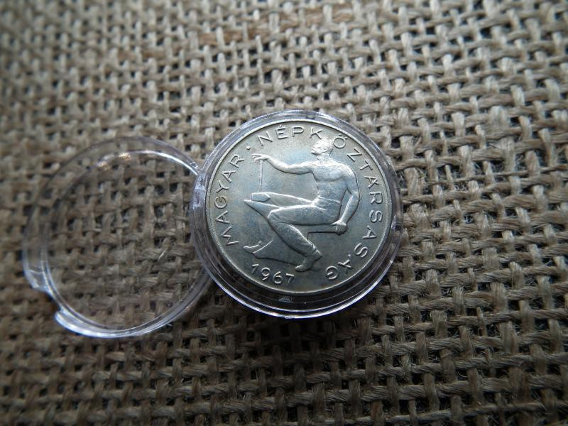 50 fillér, 1967, alpakka, kabinet sorból, Artex