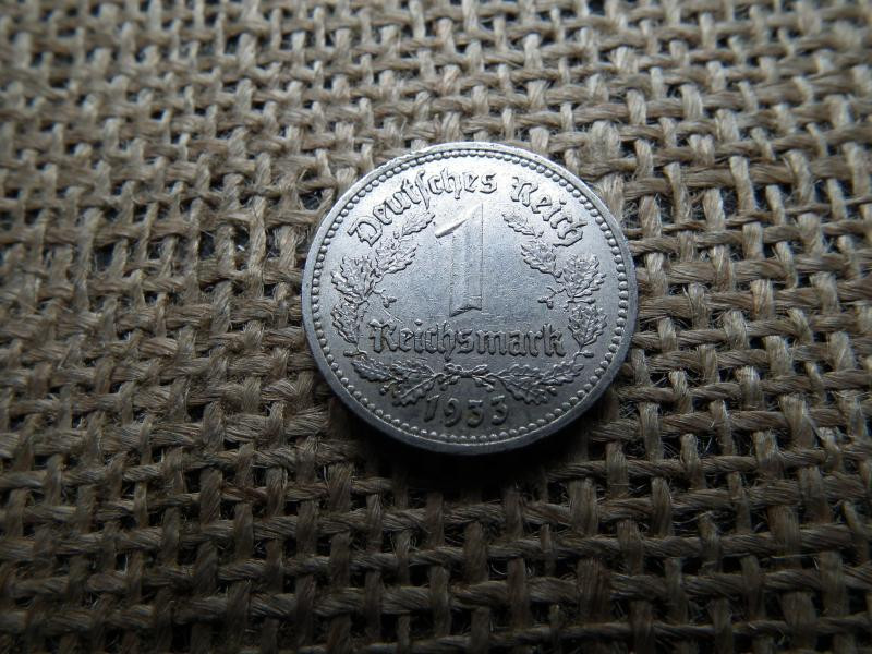Birodalmi 1 márka, 1933 A