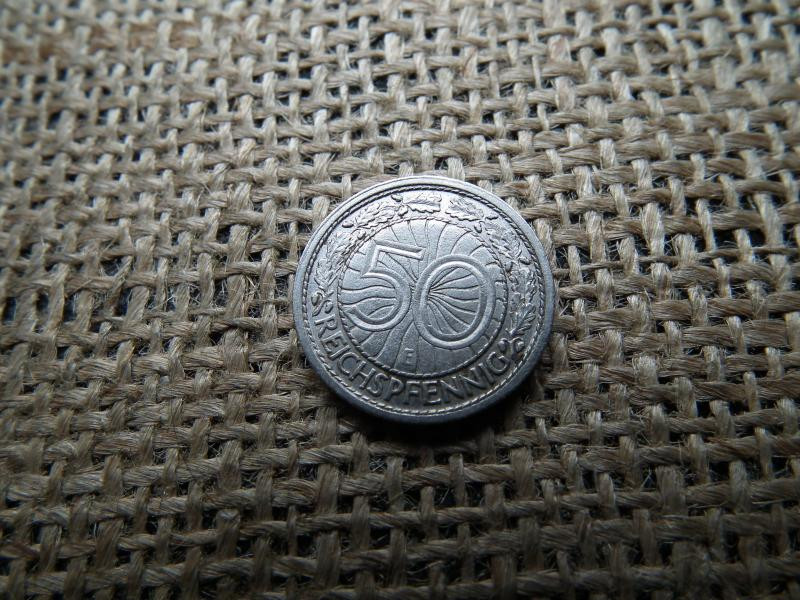 Birodalmi 50 pfennig, 1928 E, reichspfennig