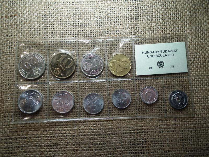 Forint és Fillér sorozat, 1985, fóliás