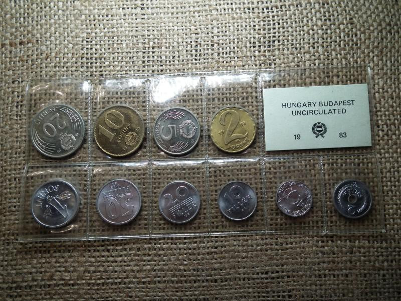 Forint és Fillér fóliás sor, 1983