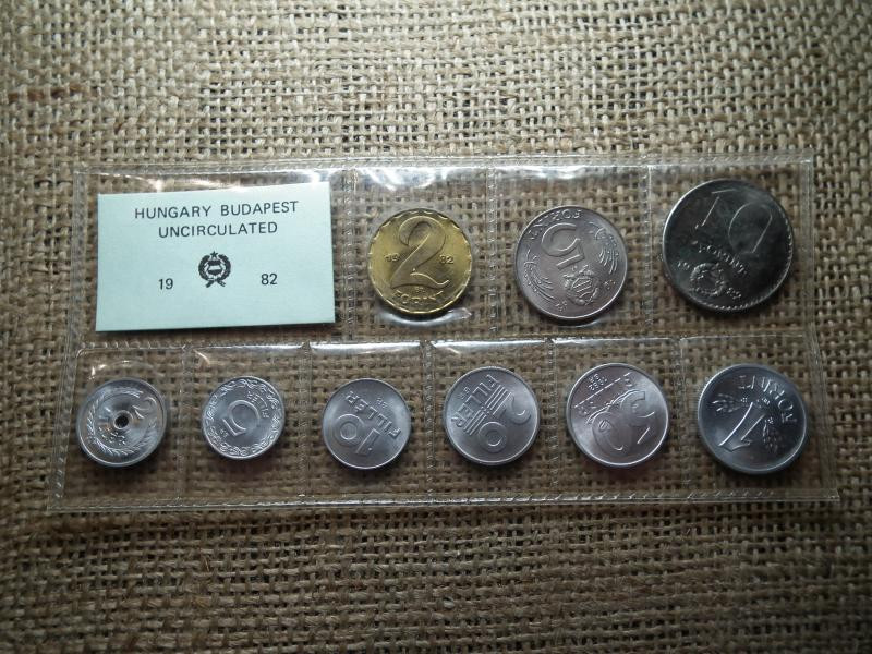 Forint és Fillér fóliás sor, 1982