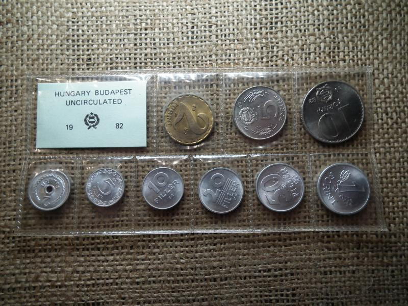 Forint és Fillér fóliás sor, 1982