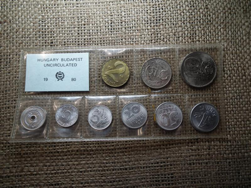 Forgalmi sor, 1980, forint és fillér
