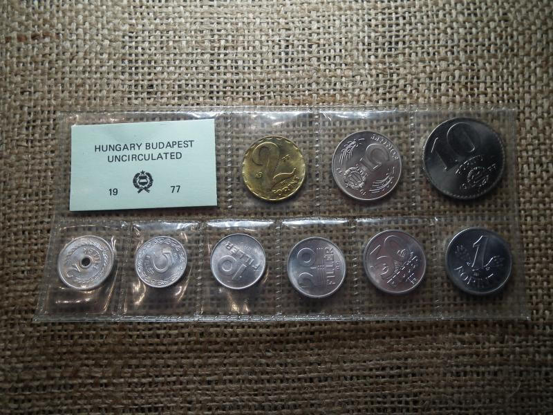 Forint és Fillér fóliás sor, 1977