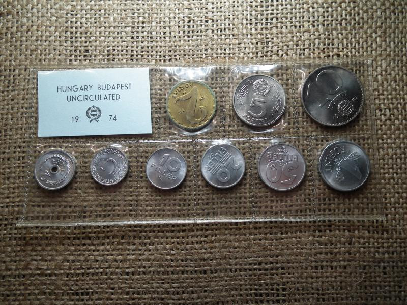 Forgalmi sor, 1974, forint és fillér