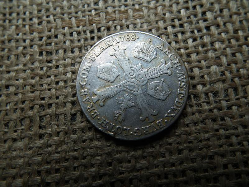 II. József 1/4 Tallér, 1788, Körmöcbánya, fülnyom