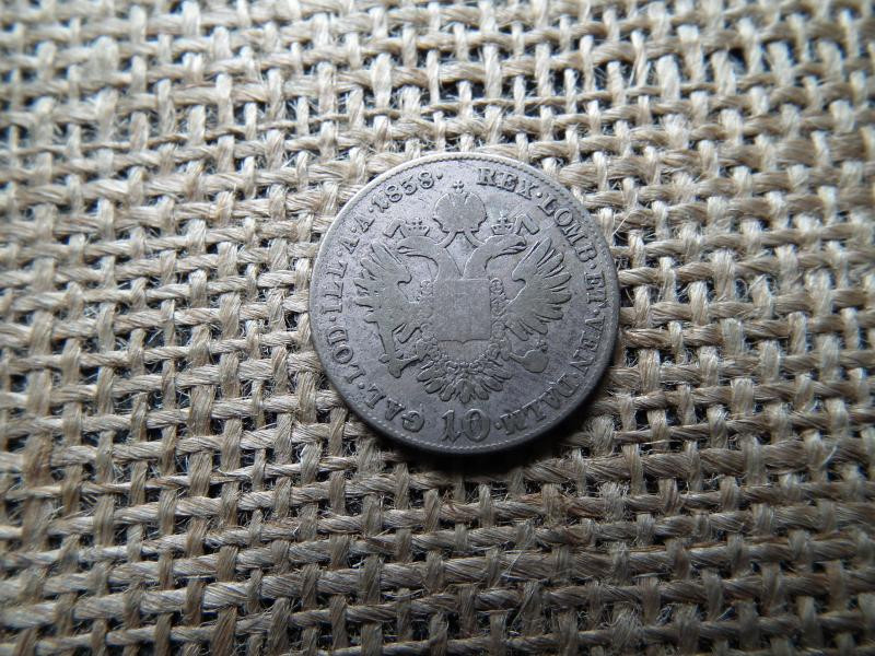 I. Ferdinánd 10 Kreuzer, 1838 C, Prága