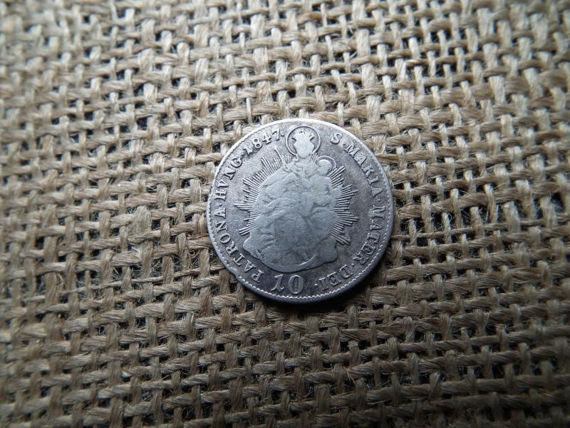 I. Ferdinánd 10 Kreuzer 1847 B, Körmöcbánya