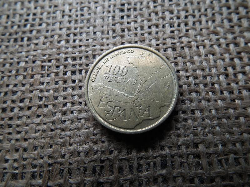 Spanyolország 100 pesetas, 1993, Szent Jakab-út